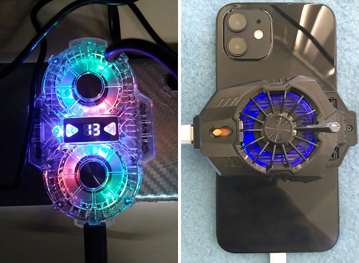 Keep Your Cool With The Phone Cooler With Dual Fans