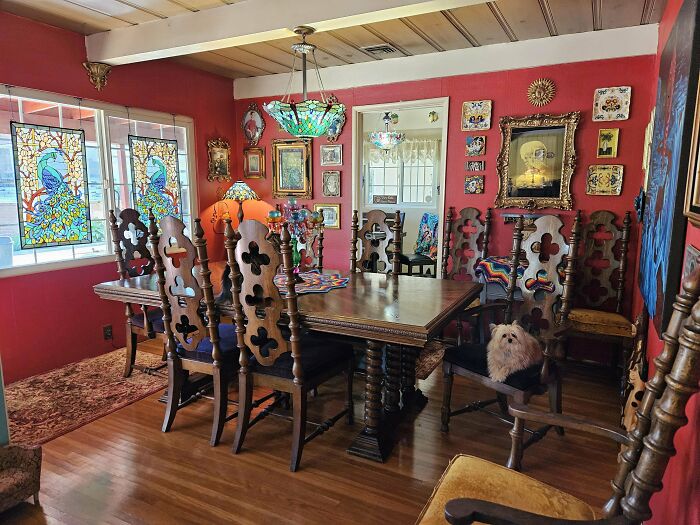 I Have Found My People! You Inspired Me To (Almost) Finish My Dining Room...im Embarrassed That I Didn't Know What Maximalism Was Until A Few Months Ago. I've Always Called It My Organized Hoard