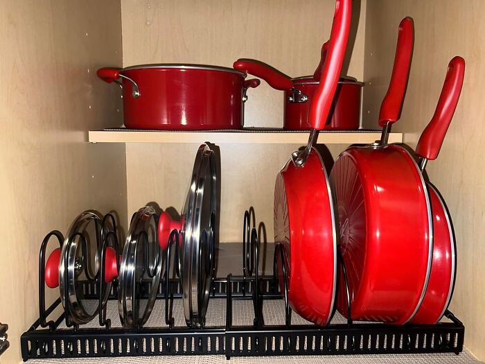 From Pandemonium To Pantry Peace With The Expandable Pot And Pan Organizer Rack