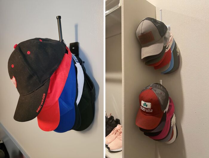 Cap-Italize On Organization With A Hat Rack For Baseball Caps