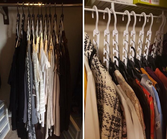Chaos In Your Closet? Closet Organizer Hangers To The Rescue!