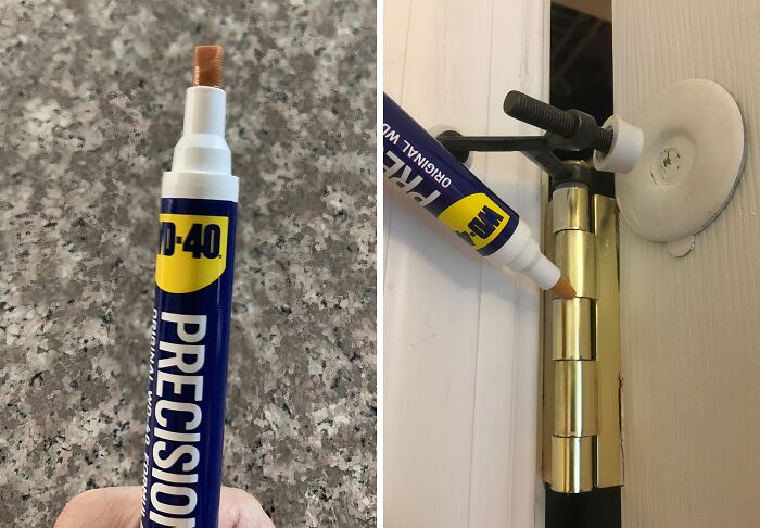Stuck Zipper? Squeaky Hinge? Rusty Bolt? This WD-40 Precision Pen Is The Fixer-Upper You Need! 