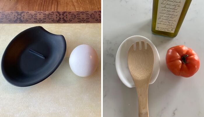  Crack'em Egg Cracker & Spoon Rest: Because Nobody Likes Broken Yolks Or Messy Counters
