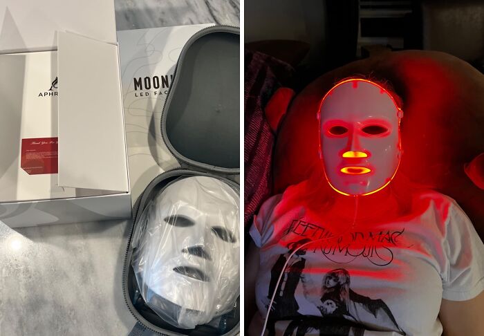 Get That Lit-From-Within Look With This LED Facial Skin Care Mask