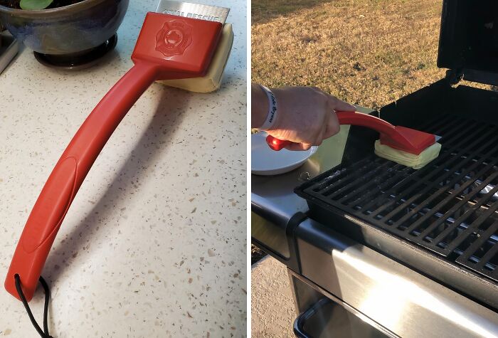 Kiss Burnt-On BBQ Residue Goodbye With The Scraper BBQ Cleaning Tool
