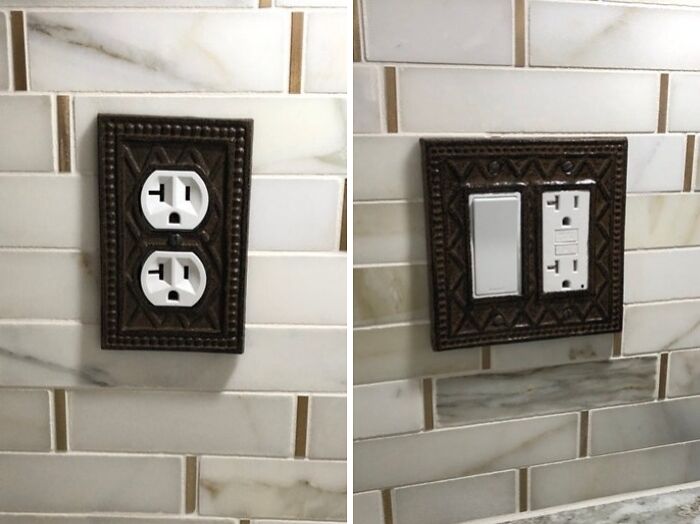 If Your Outlets Are Looking A Little Worse For Wear, These Rustic Switch Plate Covers  Will Give Them An Upgrade