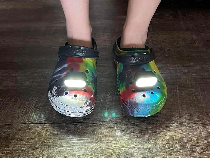 Step Into The Spotlight With These Kitch Yet Cool Headlights For Crocs  