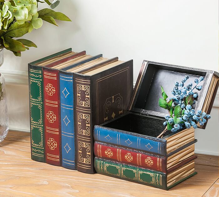  Decorative Book Boxes Are A Classic When It Comes To Hiding Bits And Bobs