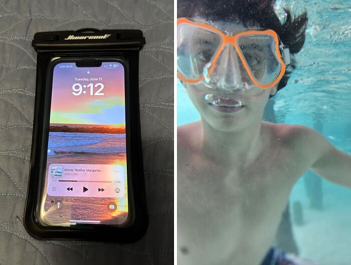 Take The Plunge And Get Your Hands On A Waterproof Phone Pouch