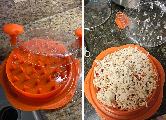 Bye-Bye, Fork Fatigue! This Chicken Shredder Makes Meal Prep A Breeze!