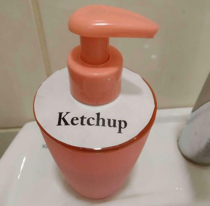 My Best April Fools' Prank: I Put This In The Office Bathroom With Ketchup Inside