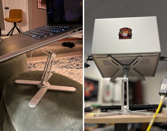 360 Rotating Laptop Stand Riser For Desk: Spin Cycle For Your Laptop