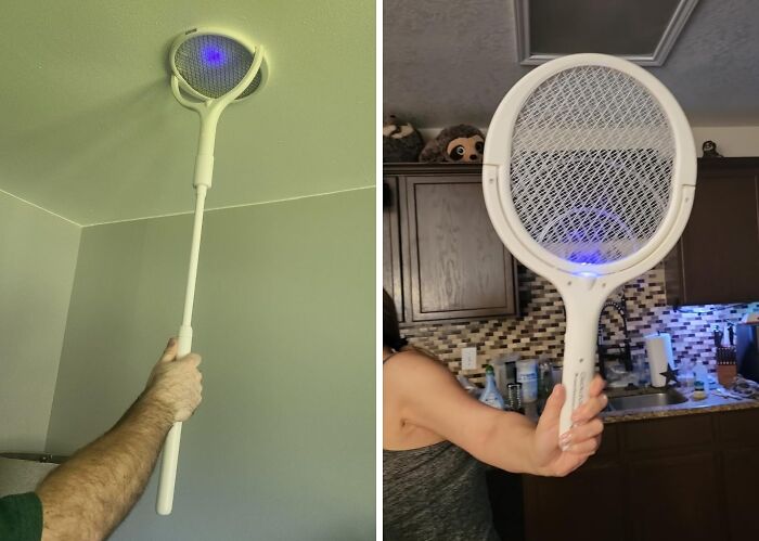 This Rotating Head Bug Zapper Will Make You The Hero Of Every BBQ And Picnic