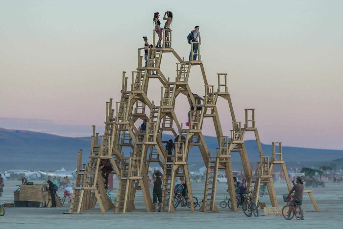 This Is Something I Built For Burning Man In 2014. My Wife Says It Qualifies To Be Posted In This Group. For The Record, There Were No Reported Injuries.