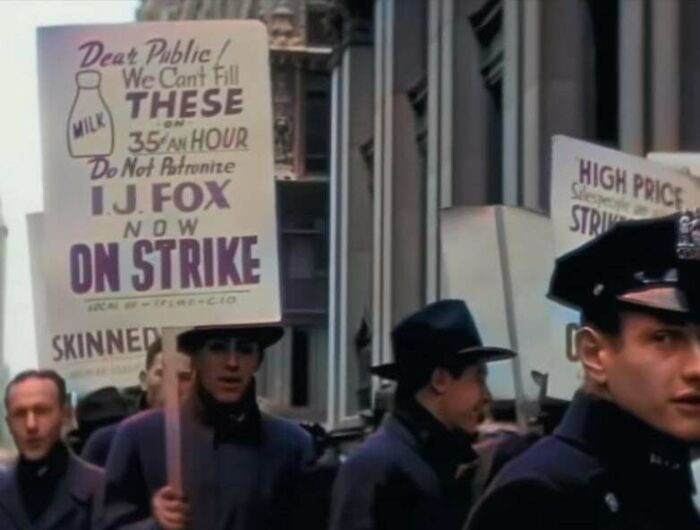 A Labor Strike, 1930s