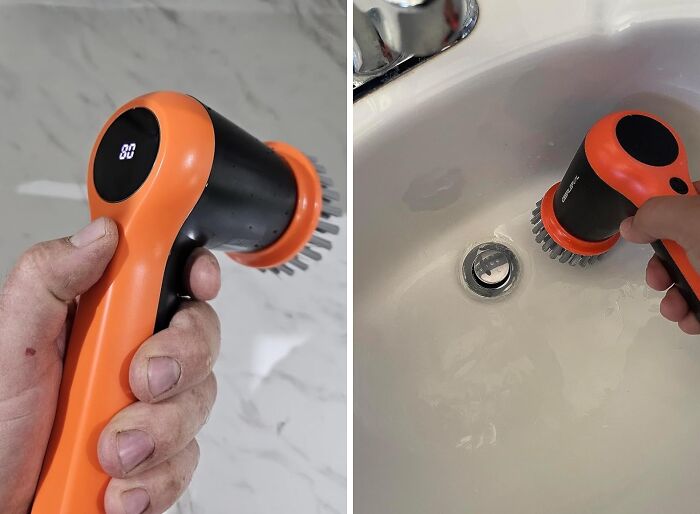  Electric Spin Scrubber Set: Your Bathroom's New Cleaning Bestie!