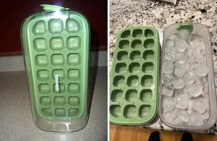 No More Wrestling With Ice Trays! This Easy Release Ice Cube Mold Is A Game-Changer