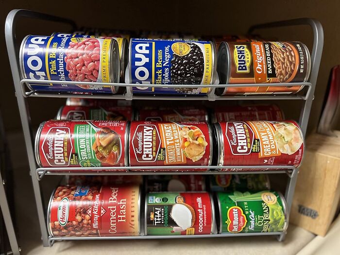 Soup-Erb Organization: This Tier Stackable Can Rack Makes Finding Your Faves A Breeze