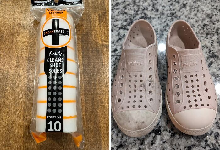 Step Up Your Shoe Game With The Instant Sole And Sneaker Cleaner – One Wipe And Your Kicks Are Like New! 
