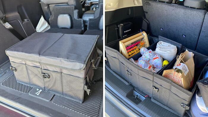 Groceries, Sports Gear, Or Beach Essentials? This Car Trunk Organizer Keeps Everything In Its Place