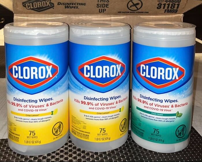 Keep Your Home Sparkling Clean And Germ-Free With The Powerful Cleaning Action Of Clorox Disinfecting Wipes Value Pack