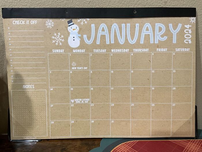 Tired Of Sticky Notes And Scribbled Reminders? This Doodle Teacher Desk Calendar Is A Teacher's Best Friend 