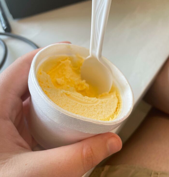 It’s A Hot Day In Omaha, And At My Job, We Mostly Work Outside, So The Supervisors Decided To Come Around And Give Us Employees Free Ice Cream To Keep Us Cool