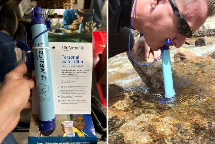  Lifestraw Personal Water Filter: The Sippable Straw That Turns Swamp Water Into Mountain Spring Freshness 