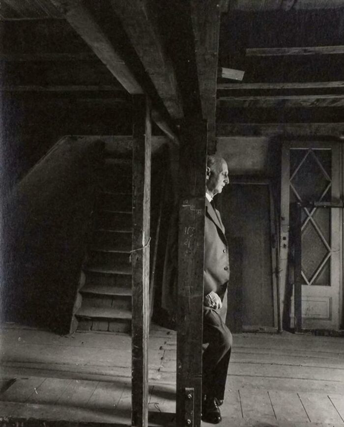 Anne Frank’s Father Otto, Revisiting The Attic Where They Hid From The Nazis