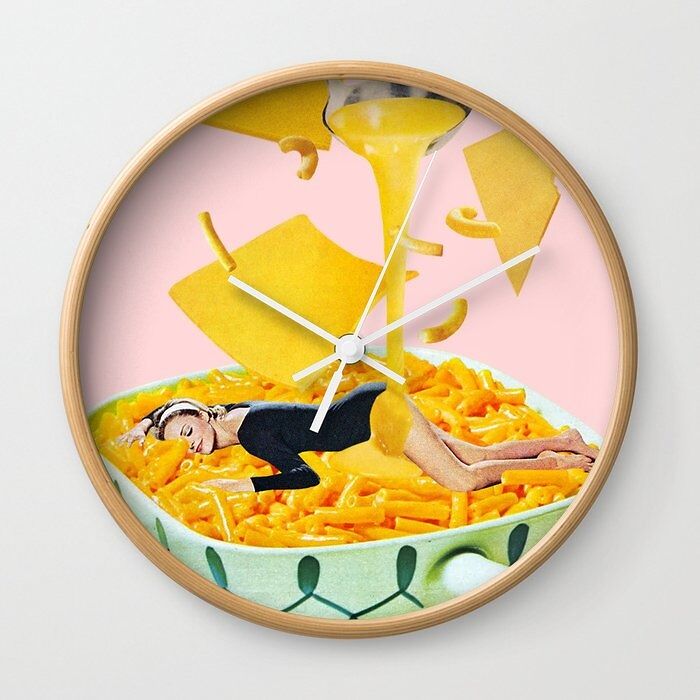 Time To Get Cheesy: This Wall Clock Will Make You Smile