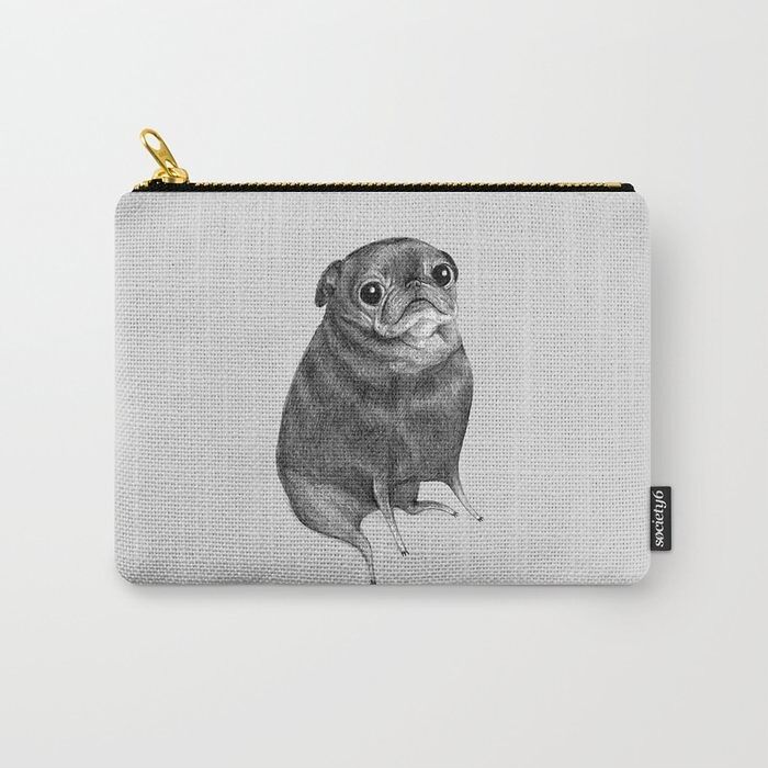  Sweet Cockatiel Or Pug Carry-All Pouches : The Perfect Gift For The Pet Lover Who Has Everything
