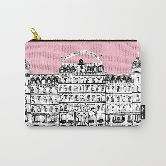  Budapest Hotel Carry-All Pouch: Stash Your Essentials In Wes Anderson-Worthy Style