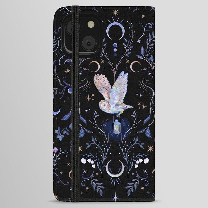  Moonlight Owl iPhone Wallet Case: A Wise Choice For Protecting Your Phone