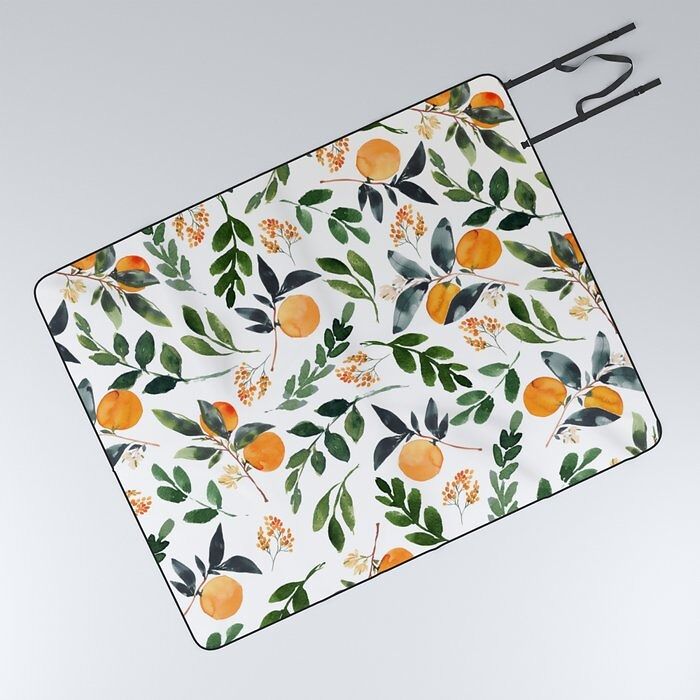  Orange Grove Picnic Blanket: The Perfect Backdrop For Your Instagram-Worthy Picnic Spread
