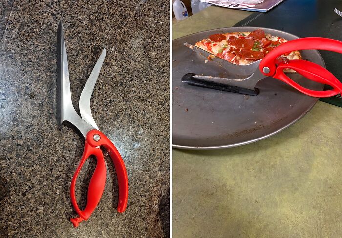 Forget The Pizza Wheel: These Non-Stick Pizza Scissors Slice Through The Competition