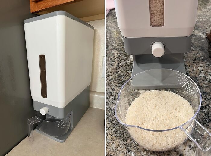 Measure Your Rice Like A Pro With This Rice Dispenser
