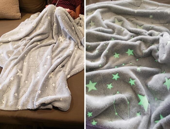 Nighttime Fears? Not Anymore! This Glowing Blanket Will Be Your Child's New Best Friend
