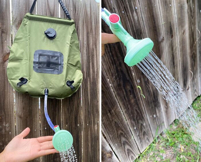 Forget Lukewarm Lake Dips! Get Squeaky Clean On The Go With This Outdoor Shower