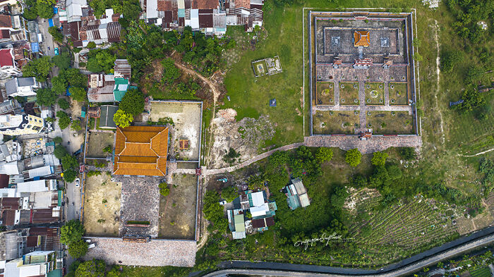 A Series Of Aerial Photographs Showcasing The Spiritual Architecture Of The “Eternal Homes” During The Nguyen Dynasty Era In Vietnam