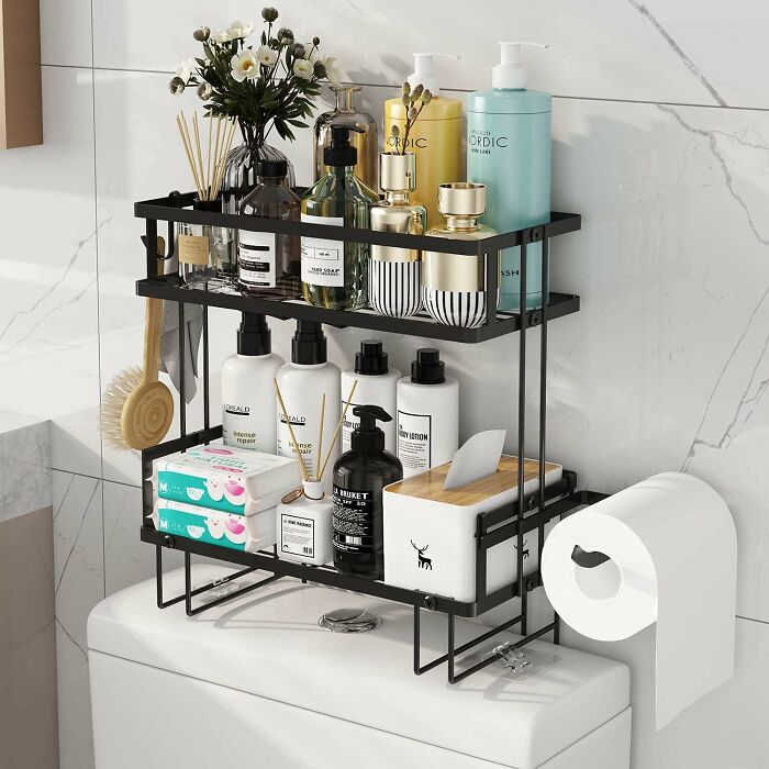  Bathroom Organizer And Storage: Because Who Needs Counter Space When You Have A Toilet? 