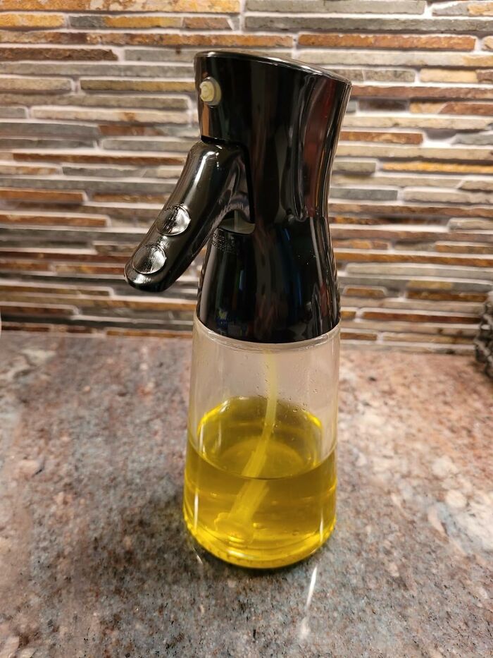 An Olive Oil Sprayer Will Ensure That You Don't Waste A Single Drop Of Liquid Gold