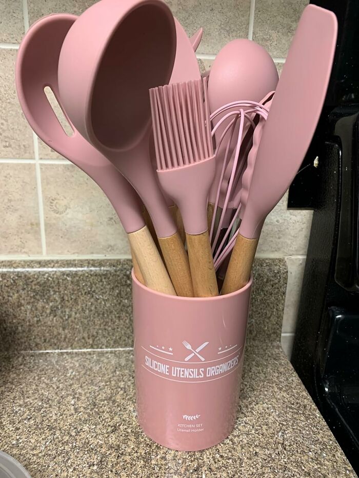Protect Your Cookware And Elevate Your Cooking Experience With This Versatile Silicone Kitchen Utensils Set
