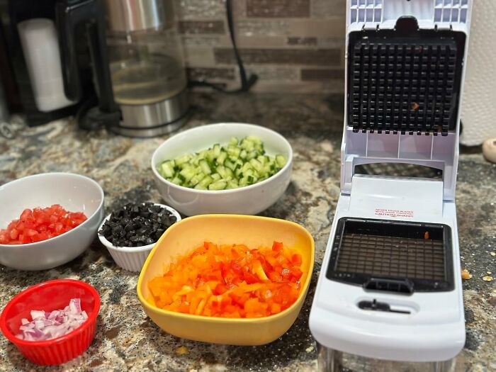 The Vegetable Chopper Is The Kitchen Gadget That Makes You A Meal Prep Master
