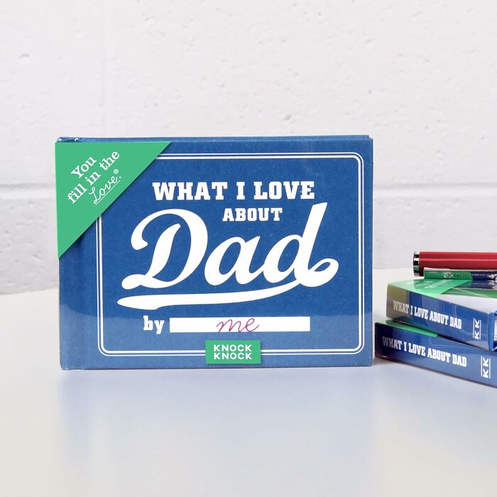 Tell Your Dad How You Really Feel With This Fill-In-The-Blank Gift Journal 