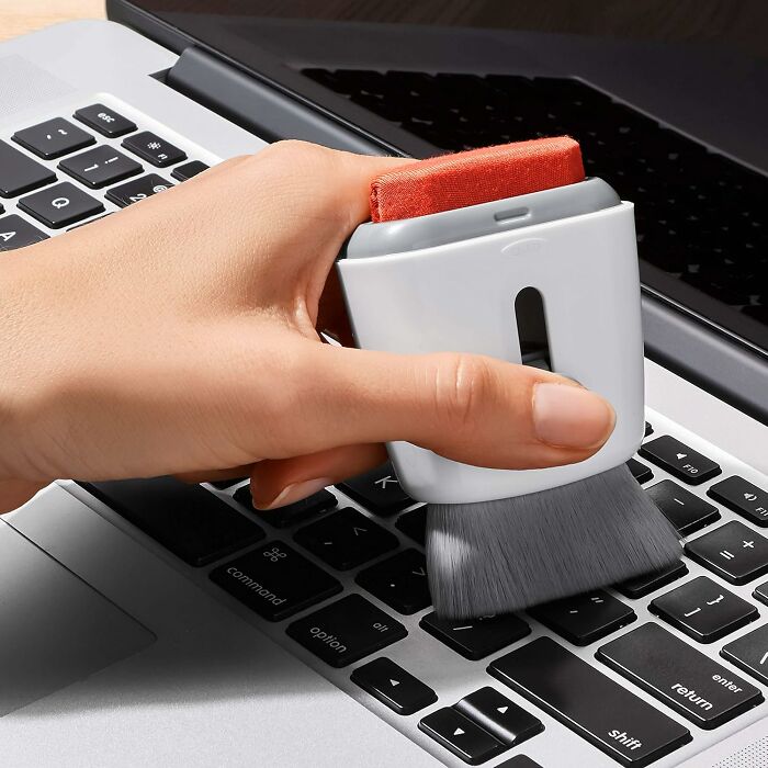 Get All That Cheeto Dust Off Of Your Keyboard With This Sweep & Swipe Laptop Cleaner 