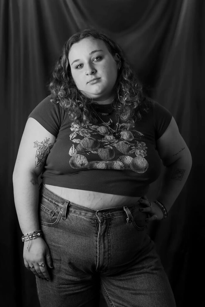 "Fran" From The Series Portrait Complexities: Dismantling The False Body Positivity Narrative