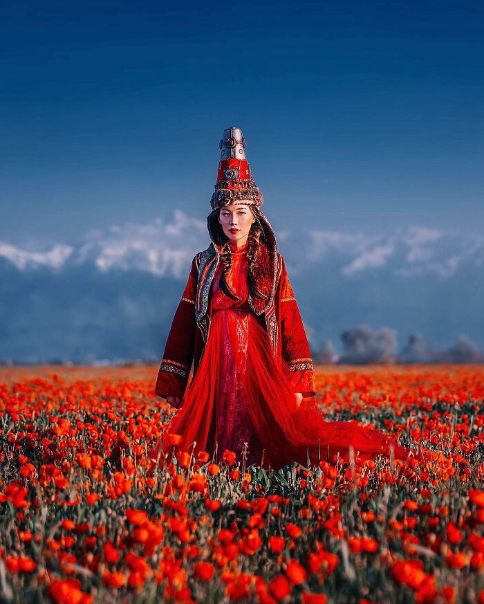 Poppy Field, Kazakhstan