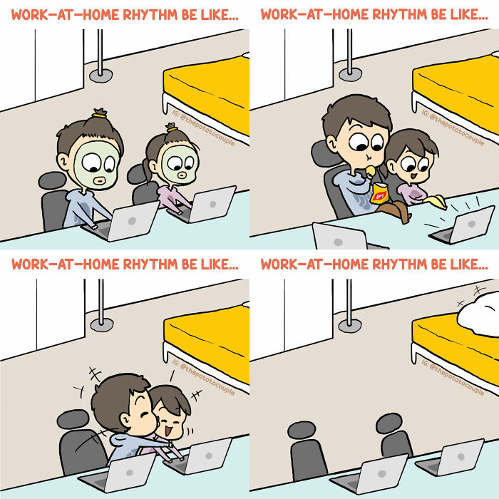 Artist Makes Comics About His Relationship With His Wife That Most Couples Will Probably Relate To ( New Pics)