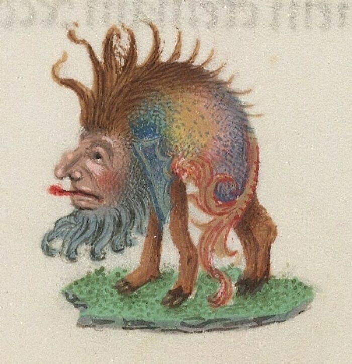 Rainbow-Coloured Beasts From The 15th-Century