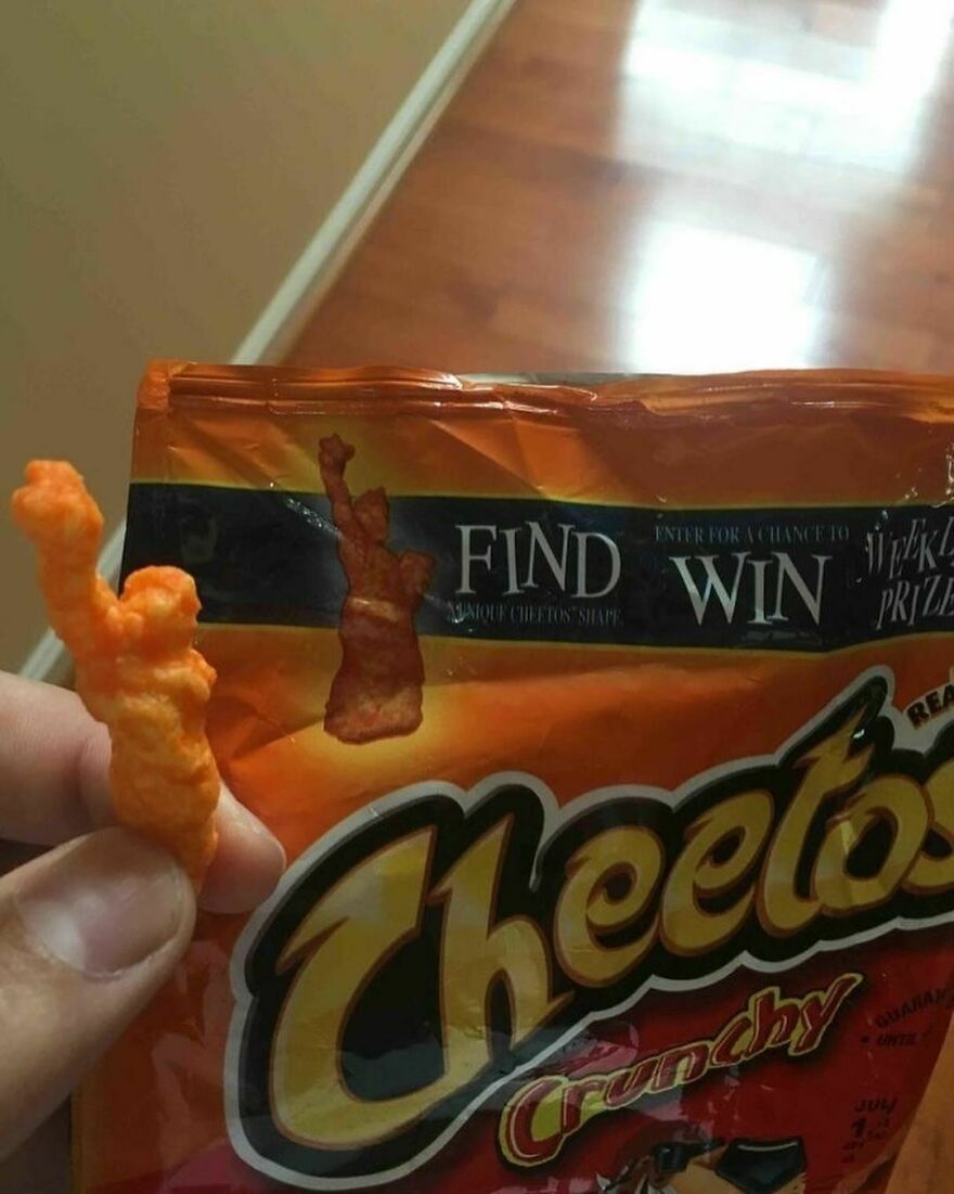 Cheetos Held A Contest Where People Can Find A Unique Cheeto Shape And Win $250k